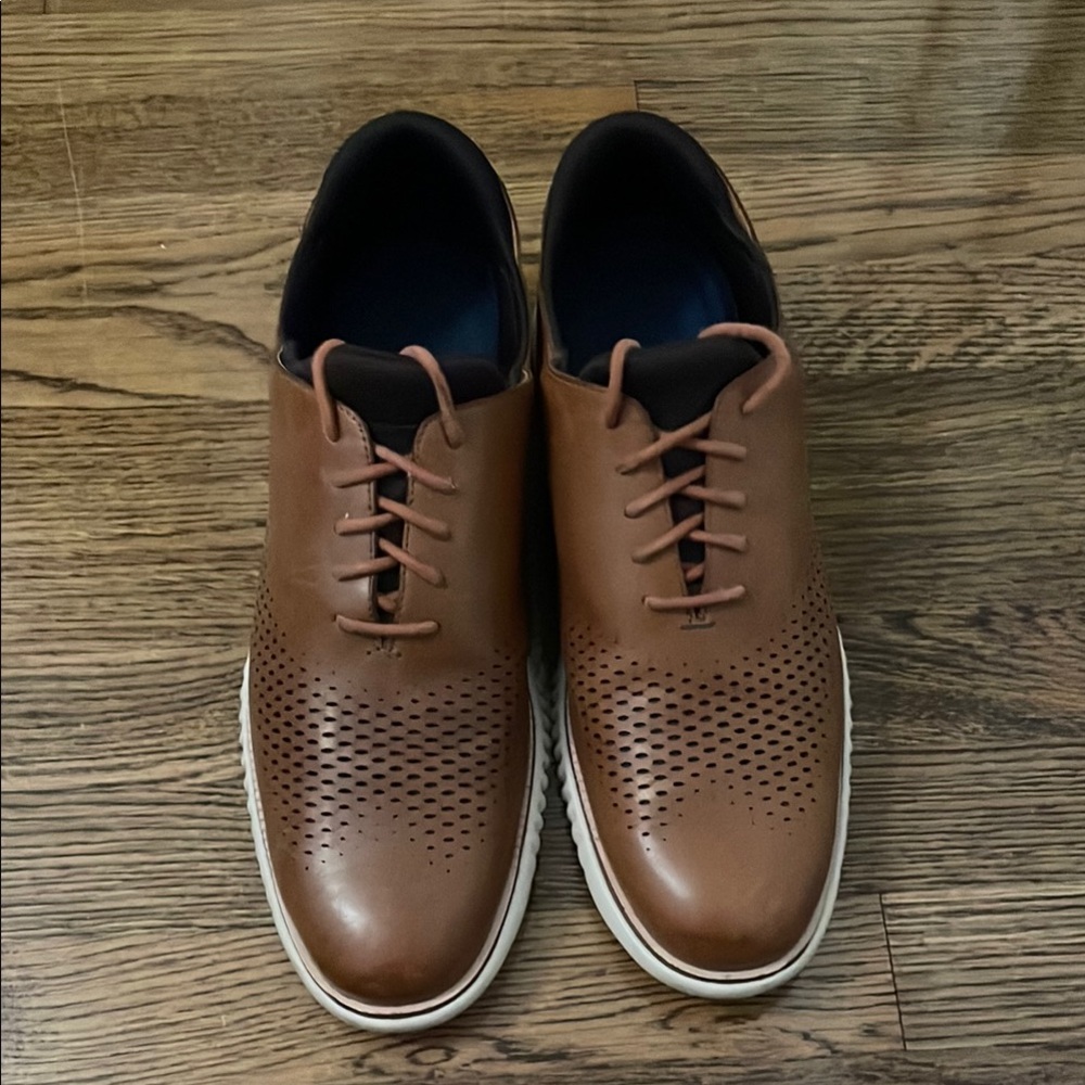 Cole Haan zero grand laser wingtip oxfords size 12